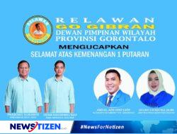 Gorontalo Rayakan Kemenangan Pasangan Prabowo Gibran, Azis Latif Ucapkan Selamat
