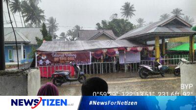 Suara Demokrasi: Semangat Warga Desa Topi dalam Pemilu 2024 Meski Dilanda Hujan Deras