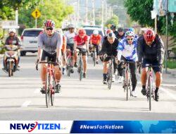 Kapolda Gorontalo Ajak Pejabat Polda Gowes Patroli untuk Meningkatkan Kesehatan dan Keamanan
