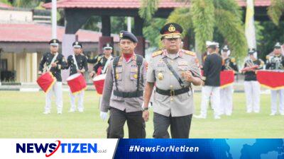Kapolda Gorontalo Pimpin Pembukaan Pendidikan Pembentukan Bintara Polri Gel.I T.A.2024 di SPN Polda Gorontalo