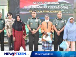 Pangdam XIII/Merdeka Pimpin Bhakti Sosial dan Pelayanan Kesehatan Gratis di RST TK.IV dr. Eddy Kounang