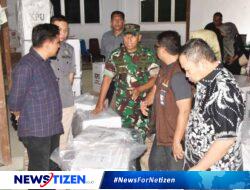 Danrem 133/Nani Wartabone dan Forkopimda Monitoring Pembersihan Alat Peraga dan Tinjau Persiapan Pemilu di Gorut