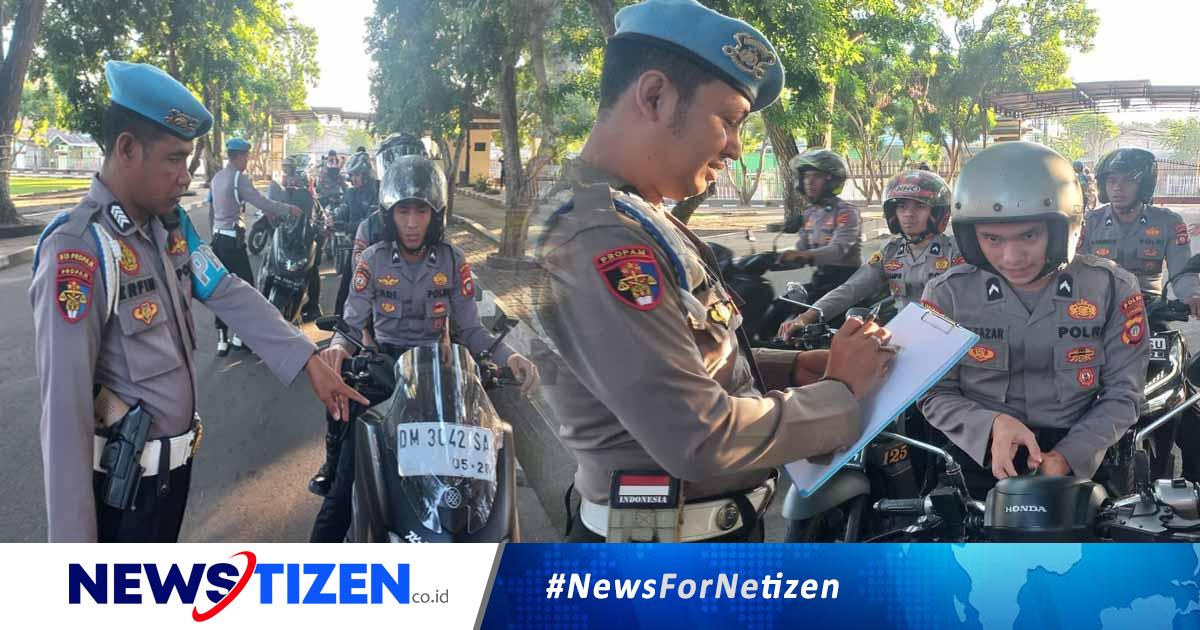 Operasi Gaktibplin Bidpropam Polda Gorontalo: 35 Kendaraan Polisi Terjaring Pelanggaran Lalu Lintas
