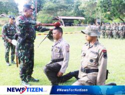 Komandan Satuan Brimob Polda Gorontalo Pimpin Pembinaan Tradisi Bagi Personel Baru