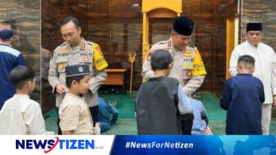 Polda Gorontalo Terus Pererat Kedekatan dengan Masyarakat Melalui Program Jum’at Berkah