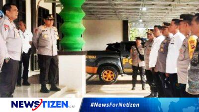 Kapolda Gorontalo Cek Kesiapsiagaan Polres Gorontalo Utara untuk Pemilu 2024