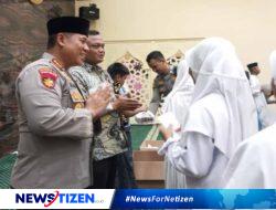 Polda Gorontalo Mempererat Tali Silaturahmi Lewat Sholat Jumat dan Jumat Berkah Bersama Anak Panti Asuhan