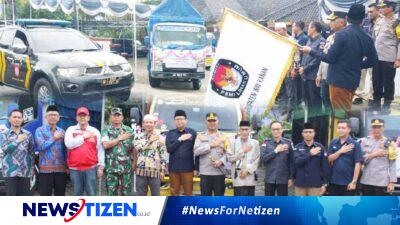 Kapolres Way Kanan Luncurkan Distribusi Logistik Pemilu 2024, Fokus pada Kecamatan Terjauh