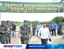 Pangdam XIII/Merdeka Kunjungi Kodim 1313/Pohuwato: Berikan Arahan Pemilu, Cegah Stunting, dan Tingkatkan Ketahanan Pangan