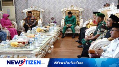 Danrem 133/Nani Wartabone Hadiri Penyambutan Adat Kapolda Gorontalo Brigjen Pol. Pudji Prasetijanto Hadi