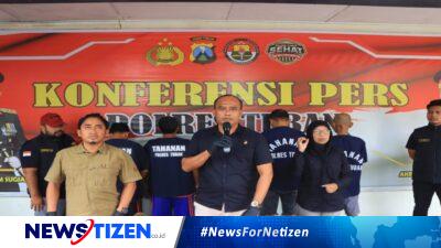 Kepolisian Resor Tuban berhasil mengamankan 5 sindikat pelaku pencurian pipa