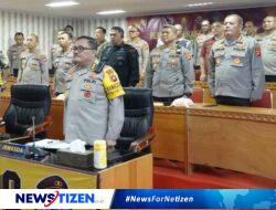 Kapolda Gorontalo dan Pejabat Utama Polda Ikuti Rakernis Gabungan secara Virtual