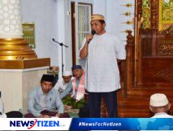 Kapolda Gorontalo Ajak Masyarakat Jaga Keamanan di Safari Ramadhan