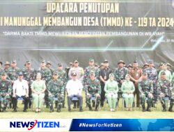 Pangdam XIII/Merdeka Menutup TMMD ke-119 Kodim 1313/Pohuwato dengan Sukses