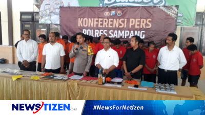 Kasus Kriminal dan Narkotika Diungkap Polres Sampang
