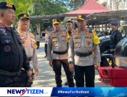 Kapolda Gorontalo Perintahkan Pengecekan Kendaraan Operasional Menyambut Kunjungan Presiden
