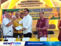 Ir. Timerasi Labat, M.Si Resmi Mendaftar sebagai Calon Wakil Gubernur Kalteng 2024 dari Partai Golkar