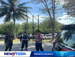 Pengamanan Ketat Menyertai Kunjungan Presiden Jokowi saat Meresmikan Program Inpres Jalan Daerah di Gorontalo