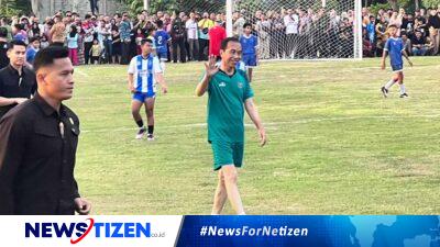 Presiden Jokowi Bermain Sepak Bola dengan Tim U-12 Gorontalo: Semangat Juang untuk Persiapan Piala Asia U-23