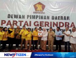 Fairid Naparin Resmi Mendaftar sebagai Calon Walikota Palangka Raya dan Jalani Fit and Proper Test di DPD Gerindra Kalteng
