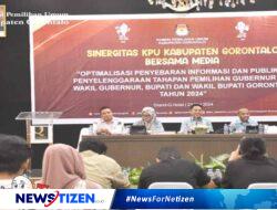 KPU Kabupaten Gorontalo Gandeng Media untuk Sukseskan Pilkada 2024