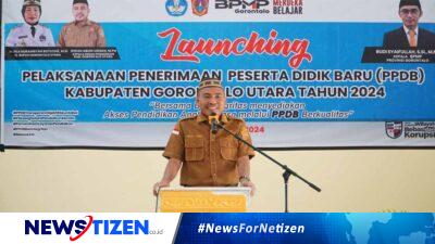 Disdik Gorontalo Utara Luncurkan Program Penerimaan Peserta Didik Baru 2024