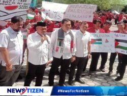 Solidaritas Mendunia: Aksi Damai “Free Palestine” Bergema di Universitas Muhammadiyah Palangka Raya
