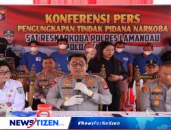 Polres Lamandau Berhasil Ungkap Kasus Narkoba Terbesar di Kalteng dalam Lima Tahun Terakhir