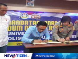 Kapolda Gorontalo Hadiri Penandatanganan MoU Antara Universitas Gorontalo dan Kepolisian Republik Indonesia