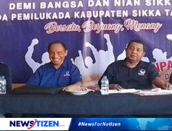 DPD Partai Nasdem Kabupaten Sikka Gelar Konferensi Pers Pembukaan Pendaftaran Bakal Calon Bupati-Wakil Bupati Sikka
