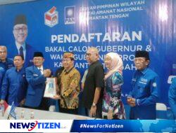 Dr. Perdie Midel Yoseph Mendaftar sebagai Bakal Calon Wakil Gubernur Kalteng 2024: Optimis Akan Direkomendasi oleh PAN