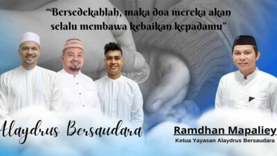 Ramdhan Mapaliey; Yayasan Alaydrus Bersaudara Berkomitmen untuk Amal, Kemanusiaan, dan Sosial di Gorontalo