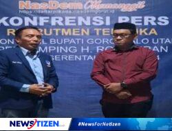 Valentinus Adeodatur Puang: Pendaftar Terakhir Bacalon Wabup Gorontalo Utara di Partai NasDem