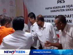Hengki Sali dan Teo Mendaftar Sebagai Paket Calon Bupati-Wakil Bupati Sikka