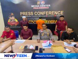 Konferensi Pers: Oknum Camat Ditangkap Terkait Kasus Narkotika di Kabupaten Pohuwato