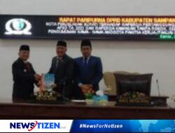 DPRD Sampang Gelar Rapat Paripurna Tentang Nota Penjelasan Raperda APBD TA 2023 dan Kawasan Tanpa Rokok serta Penetapan Panja