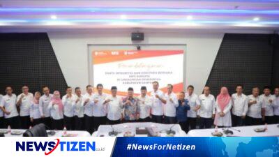 Pemkab Sampang Tandatangi Bersama Pakta Integritas dan Komitmen Anti Korupsi