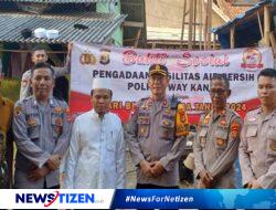 Polres Way Kanan Salurkan Bantuan Sosial Pembuatan Sumur Bor di Ponpes Sunan Muriah Darul Falah