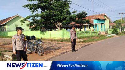 Patroli KRYD Polsek Negeri Besar Amankan Jalan Poros Tegal Mukti