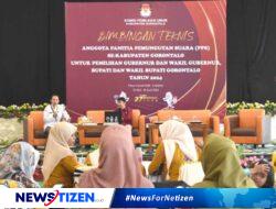 KPU Kabupaten Gorontalo Selenggarakan Bimtek untuk PPS, Persiapkan Pemilihan 2024