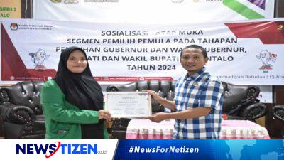 KPU Kabupaten Gorontalo Gelar Sosialisasi untuk Pemilih Pemula dalam Tahapan Pilkada 2024