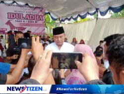 Adum Setda Kalteng Sri Suwanto Kurban 5 Sapi dan 5 Kambing di Hari Raya Idul Adha