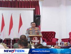 Kapolda Gorontalo Irjen Pol Drs. Pudji Prasetijanto Hadi, MH, Membuka FGD “Polemik Pertambangan Ilegal di Provinsi Gorontalo