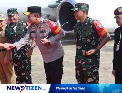 Kapolda Kalteng Sambut Kedatangan Presiden Joko Widodo di Palangka Raya