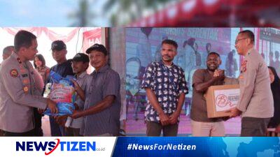 Jelang HUT Bhayangakara ke 78, Polda Gorontalo Distribusikan 8.000 Paket Sembako 