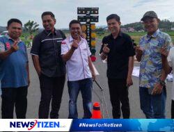 RM Kunjungi Sirkuit Drag Race dan Drag Bike, Cak Nang Sampaikan Ucapan Terima Kasih
