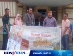 Pemda Gorut Menerima Bantuan Sapi Qurban Idul Adha 1445 H dari BSG Cabang Gorontalo Utara