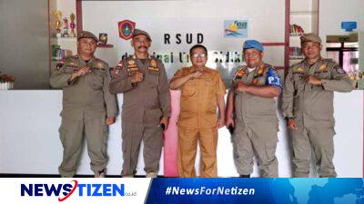 Sinergi Kamtibmas, Kasatpol PP Provinsi Gorontalo Bahas Pengamanan di RSUD Zainal Umar Sidiki Gorut