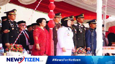 Momen Bersejarah, Pj. Bupati Sila Botutihe dan Ketua DPRD Deasy Datau Pimpin Upacara HUT RI ke-79 di Gorontalo Utara