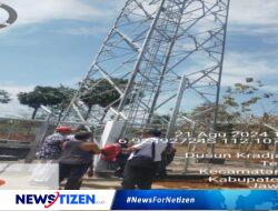 Camat Palang Tinjau Menara Telekomunikasi di Desa Tegalbang yang Diduga Belum Berizin, Pekerjaan Sementara Dihentikan